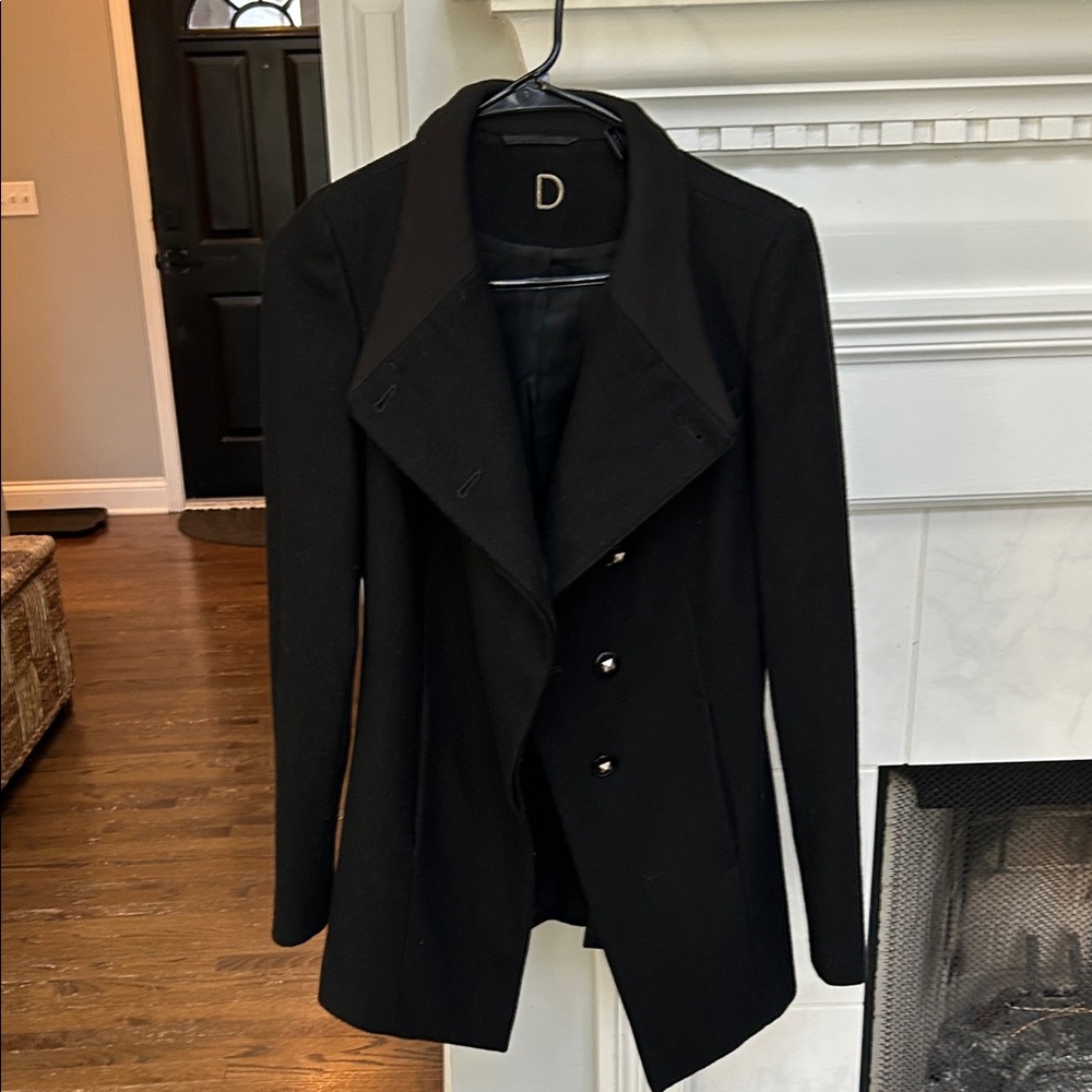 Elegant Black Women's Coat